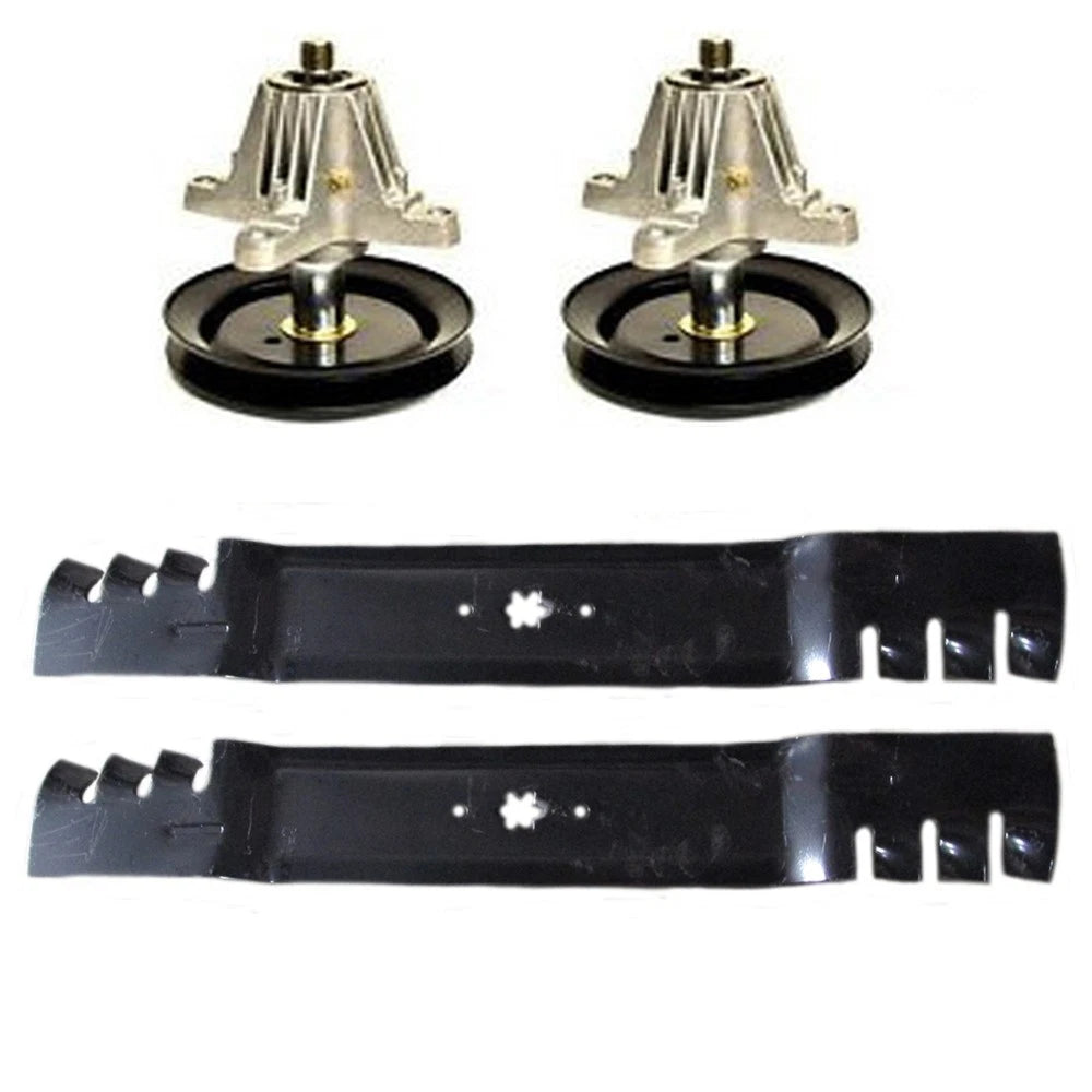 Spindle Kit with Mulch Blades for 42" Deck (No Year Range) 918-04822A 618-04822 918-04950