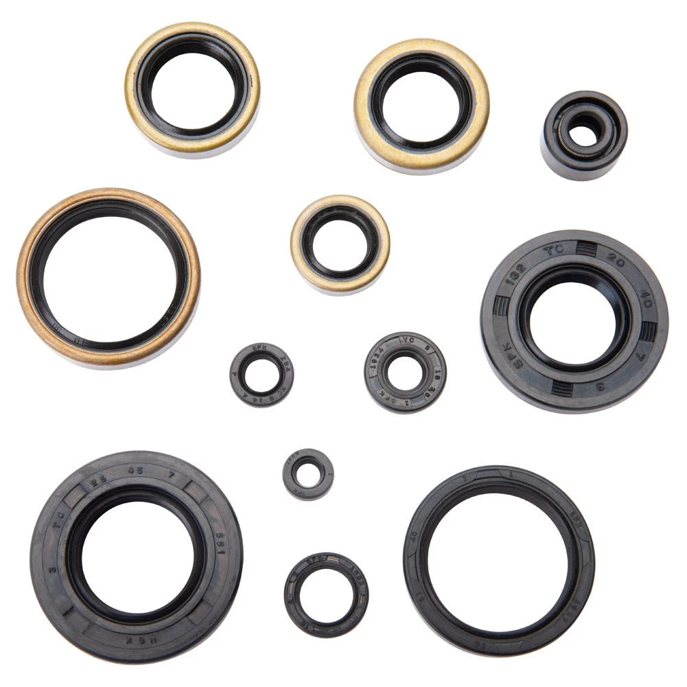 Set of 4 Engine Oil Seals for Honda CR250R (2002–2004) 133-914-0020
