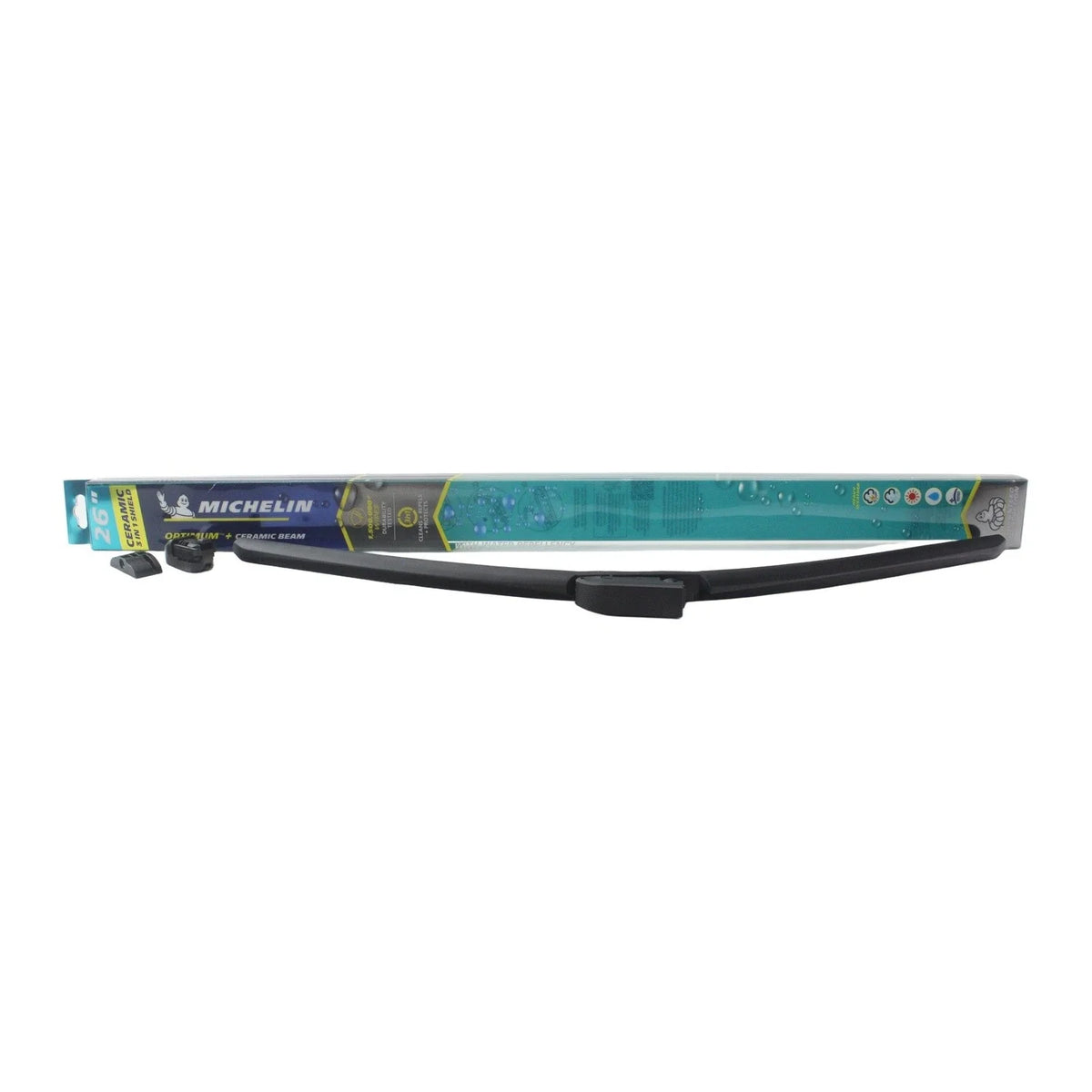 Set of 2 Michelin Optimum+ Ceramic Beam Wiper Blades for A8 Quattro (2011–2016)