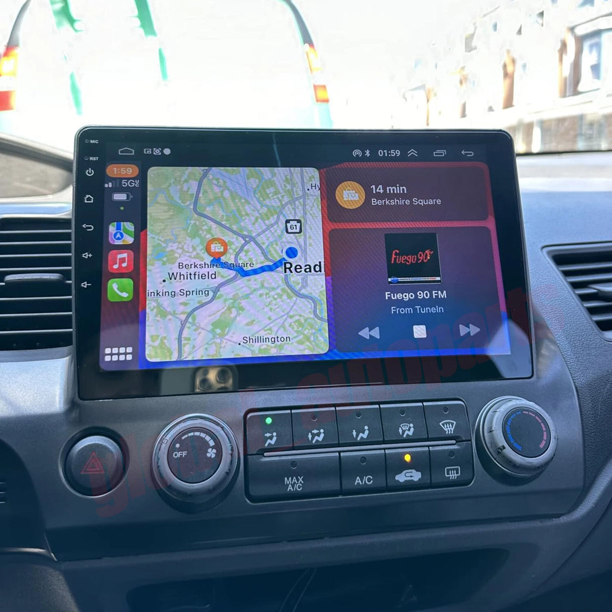 Apple CarPlay Android 13 Car Stereo for Honda Civic (2006–2011)