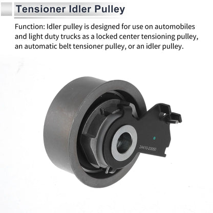 Drive Belt Idler Pulley for Hyundai Tucson (2005–2009) No. 2441023050