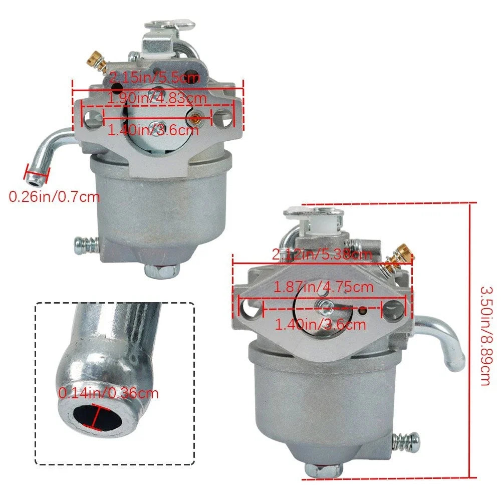 Carburetor for John Deere 14SB 14SE JX75 JE75 JX85 (2000–2023)