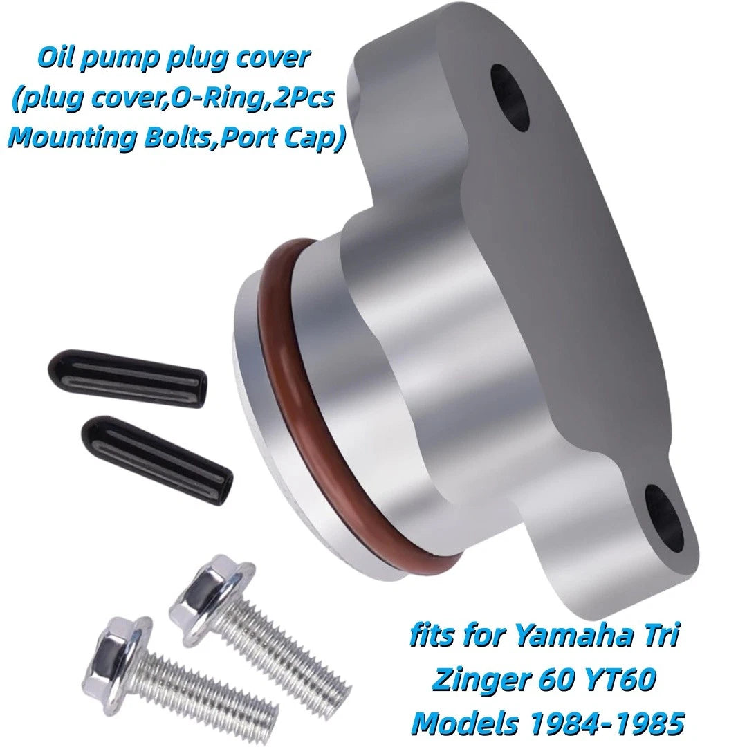 Oil Injection Block Off Plug for Yamaha Tri-Zinger YT60 (1984–1985)