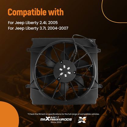 Radiator Cooling Fan for Jeep Liberty 2004–2007 CH3115143 5174136AA