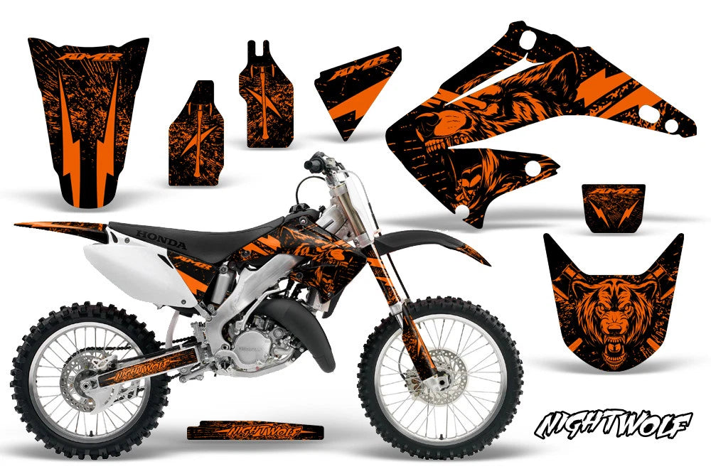 Dirtbike Graphic Decals Stickers for Honda CR125R CR250R (2002–2015)