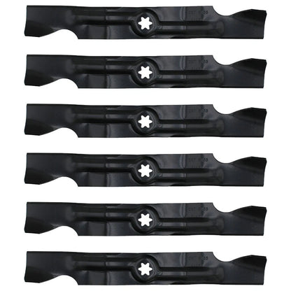 Set of 6 Replacement 17.9" Lawn Mower Blades for Cub Cadet Mowers