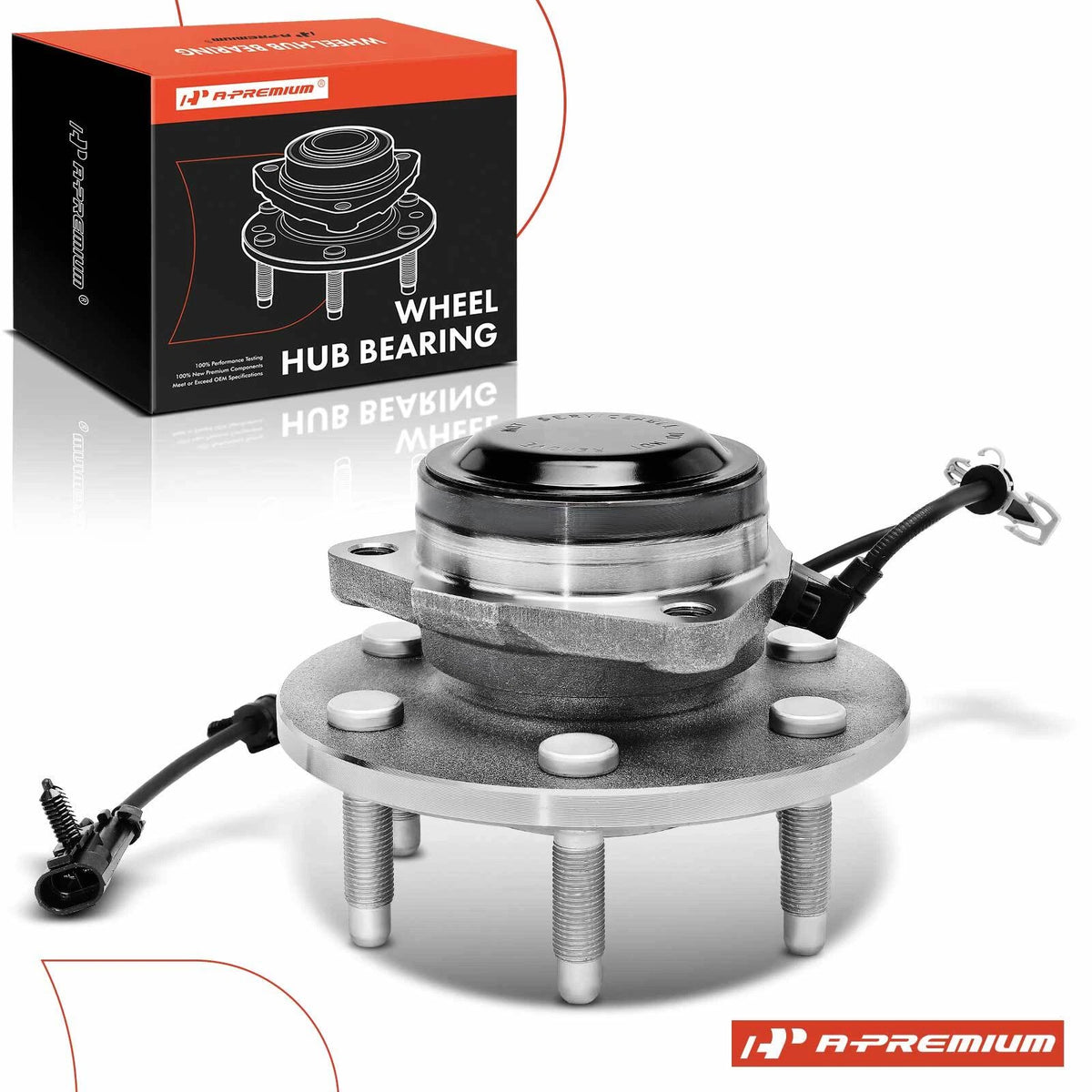 Front Wheel Hub & Bearing Assembly for Chevrolet Silverado 1500 Tahoe (2007–2014) - 515054, 515053, 515071