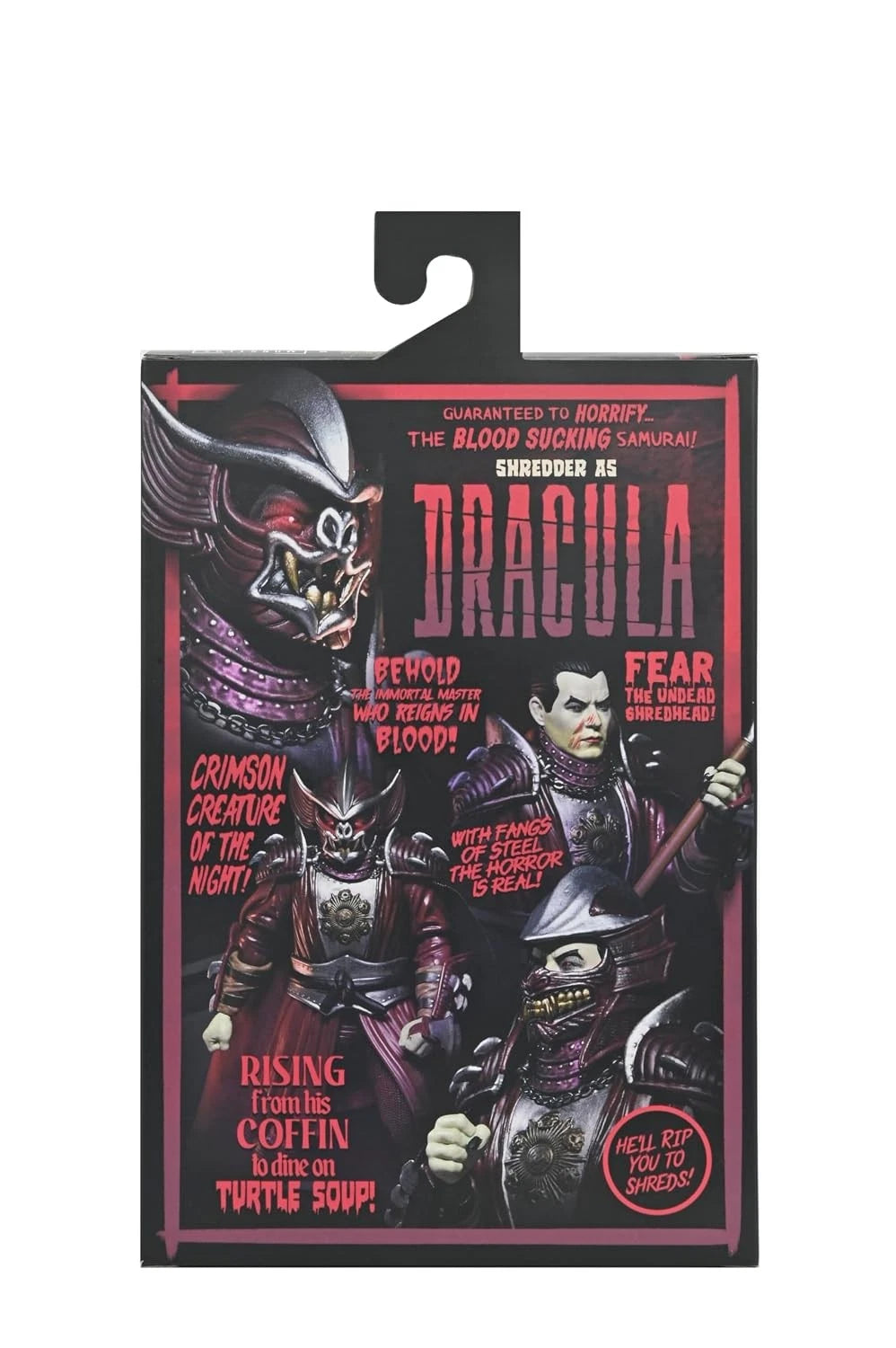 Shredder as Dracula Figure for NECA Universal Monsters x TMNT (7")