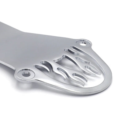 Chrome Flame Drive Shaft Cover for Yamaha V-Star 650 (1998–2015)