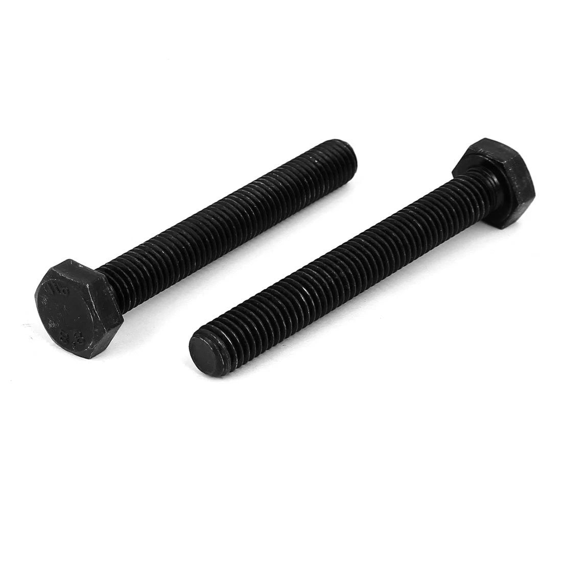 Set of 5 M10x75mm Grade 8.8 Fully Thread External Hex Cap Bolts