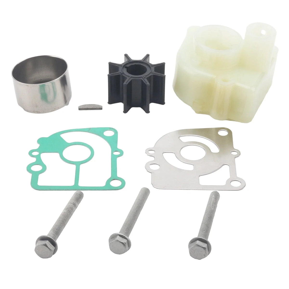 Water Pump Impeller Kit for Tohatsu 9.9 15 18 20 HP (2 & 4 Stroke) 362-87322-1 362-87322