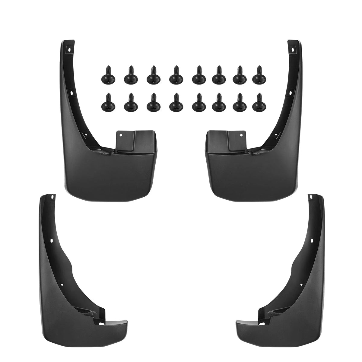 Set of 4 Mud Flaps for Nissan Frontier (2005–2015)