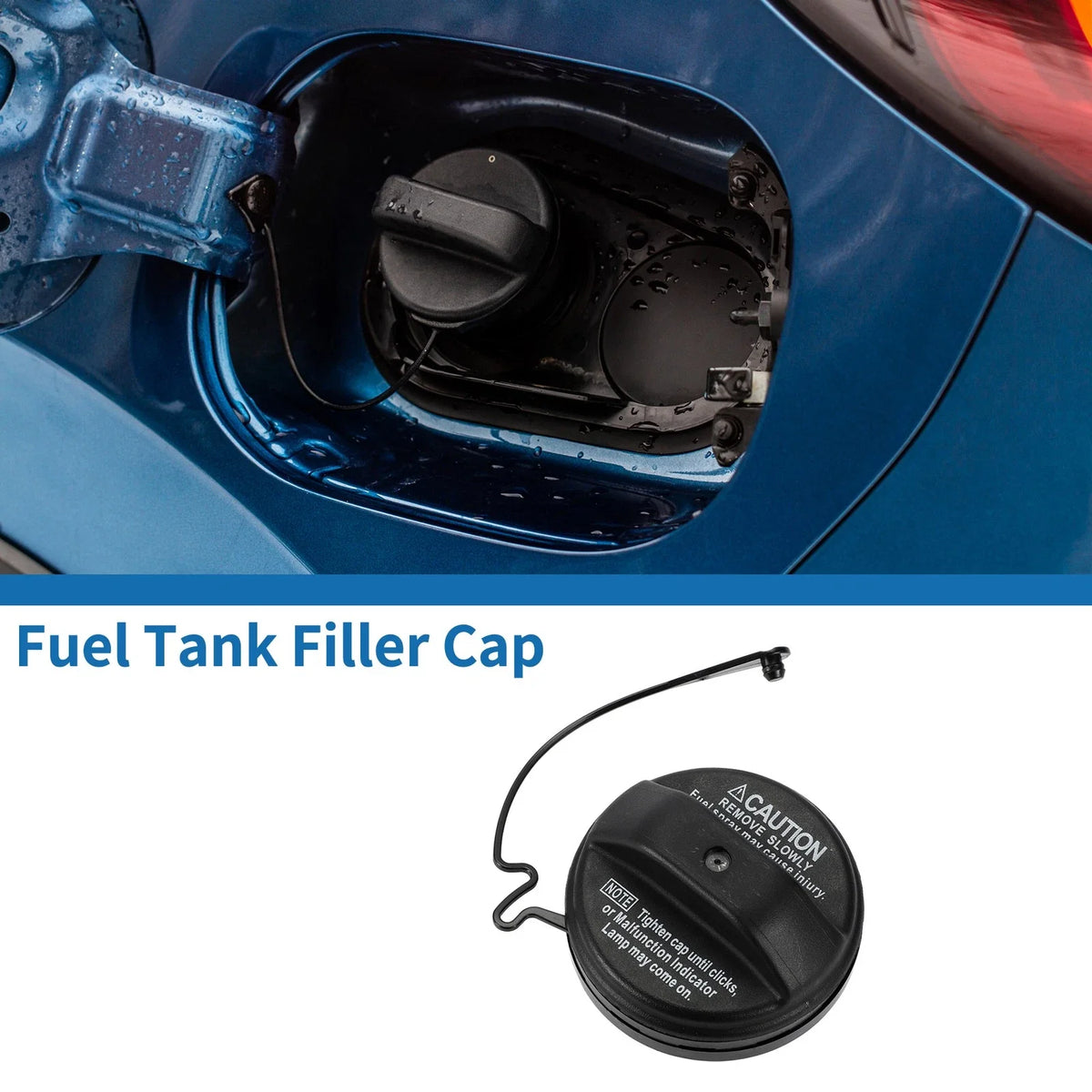 Gas Fuel Cap No. 7730033070 for Toyota 4Runner (2003–2009) Black White