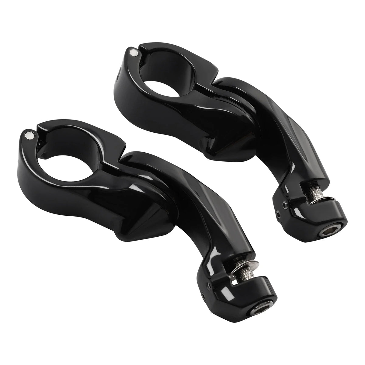 1-1/4" Highway Short Angled Footpeg Pegs for Harley Street Glide