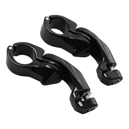 1-1/4" Highway Short Angled Footpeg Pegs for Harley Street Glide