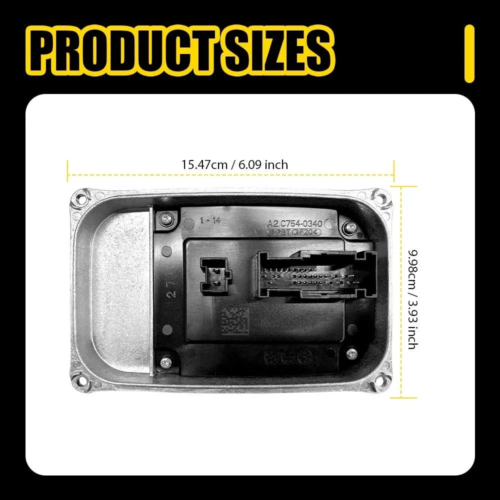 LED Headlight Ballast Control Module A2479004204 for Mercedes A-Class GLC (1-10X)