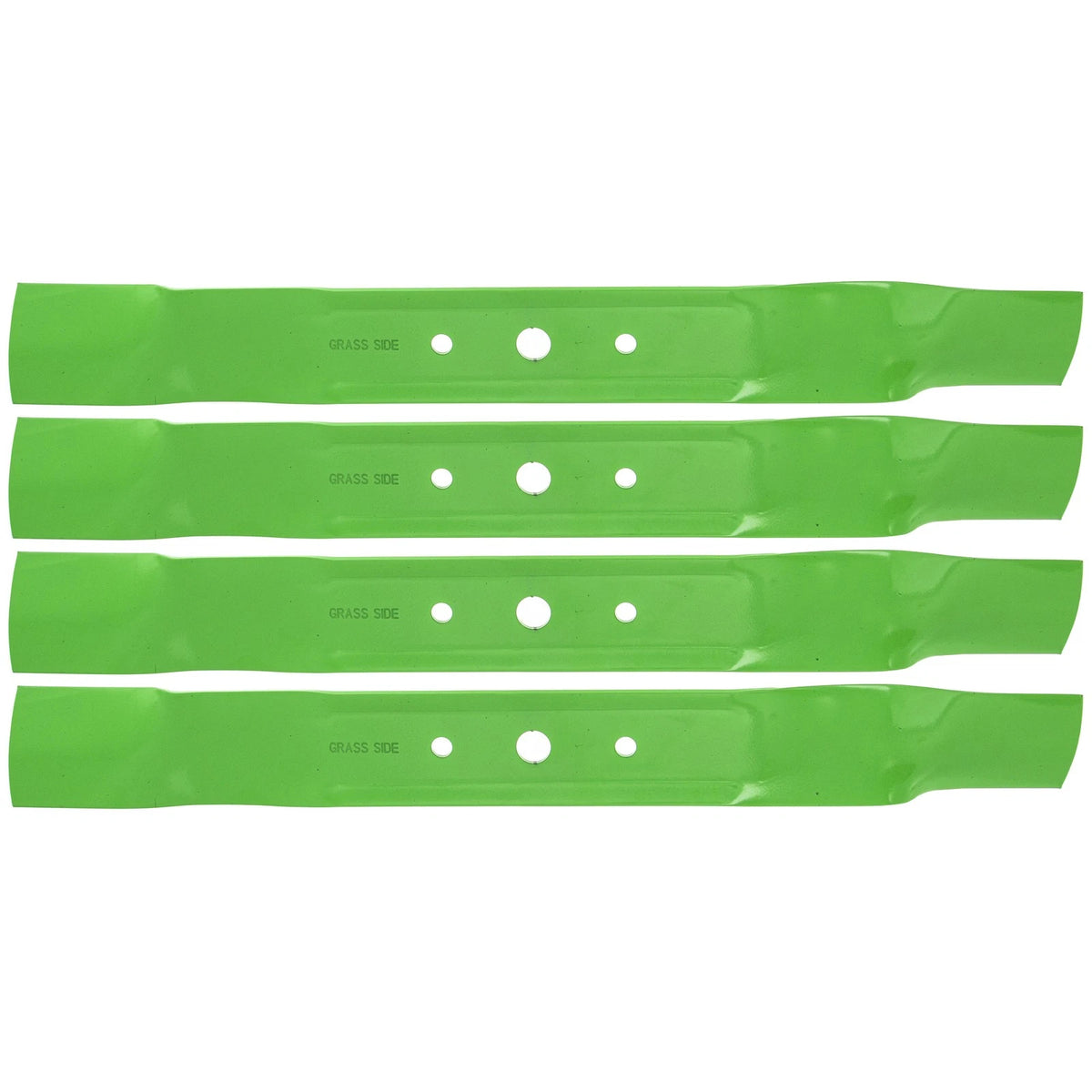 Set of 4 Mulching Blades for John Deere L100 L110 (GX20433, GX20249, GY20567)
