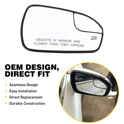 Right Power Heated Mirror Glass for Ford Fusion (2013–2020) DS7Z17K707B