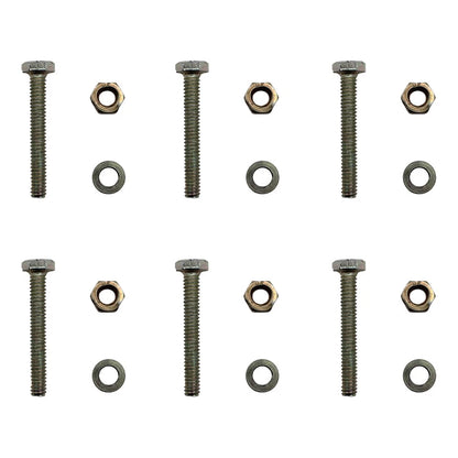 6 Shear Bolts, Nuts & Spacers for Noma 301172 Simplicity 1501216MA Murray 9524MA