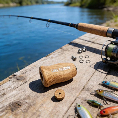 Baitcasting Knob Reel Handle for Fishing Reel (Includes Bearings)