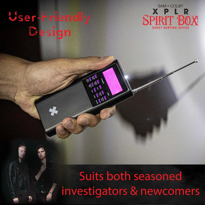 Sam and Colby XPLR Spirit Box for Paranormal Detection Equipment
