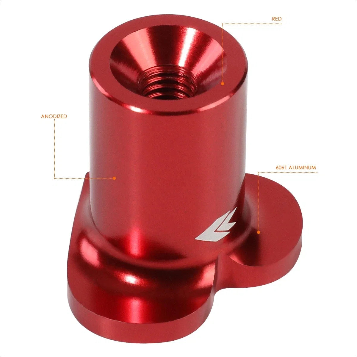 NRG DB-H003RD Red Heart Emergency E-Brake Drift Button for Civic/CRX/S2000 (1988–2009)