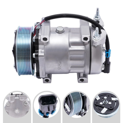 AC Compressor 4418 for International Navistar (OE# 3582435C1, 20-04418)