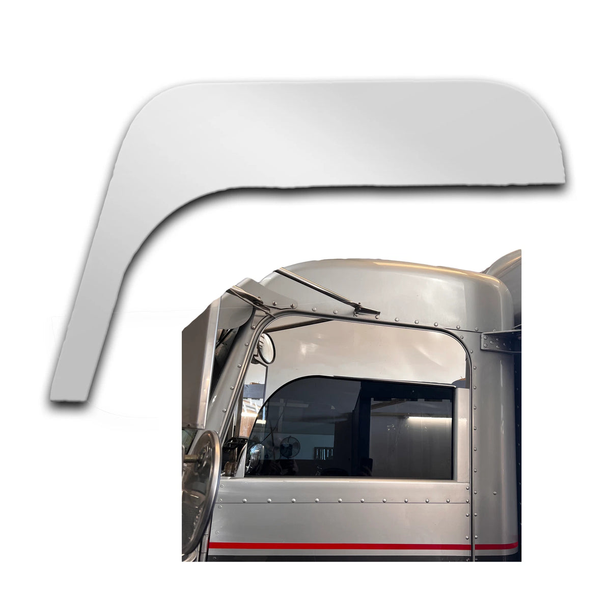 Set of 2 Extended Window Chops for Peterbilt 379 (1999–2005) 70058774100505