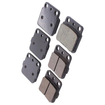 Set of 2 Front and Rear Brake Pads for LTZ 400 DVX 400 KFX 400
