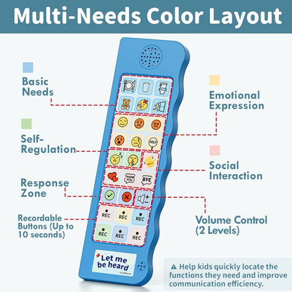 AAC Device for Autism Communication Sensory Toys for Kids Age 3–7 (2020–2023)