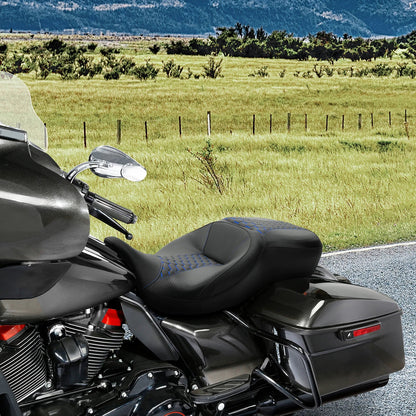 Driver & Passenger Seat for Harley Touring Road King Glide (2009–2023)
