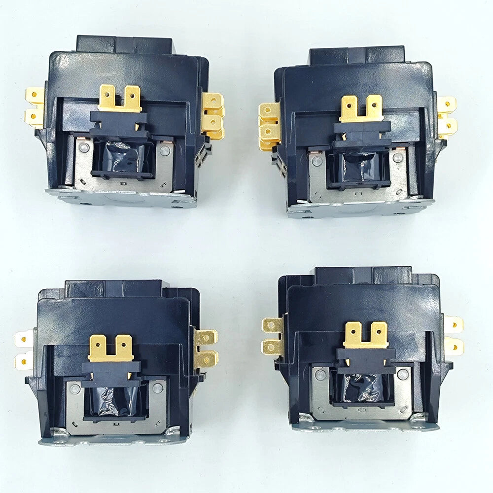 4PCS 2 Pole Magnetic Contactor 40 Amp 120VAC Coil
