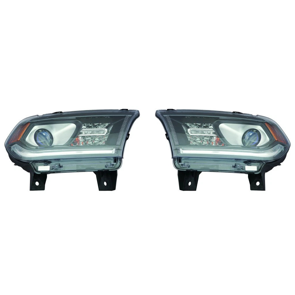 Headlight Assembly Pair for Dodge Durango (2014–2015) PLX-M0-334-1139L-AS2-CL360A55, CH2502255, CH2503255