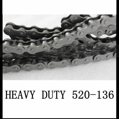 KMC 520 136L Motorcycle Drive Chain for Suzuki GS500E DR600S/R (1989–2000)