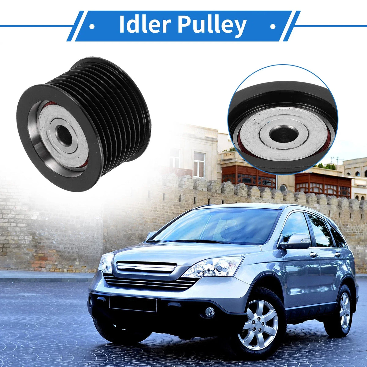 Drive Belt Idler Pulley for Lexus LX570 (2008–2011, 2013–2019) No. 1660351010