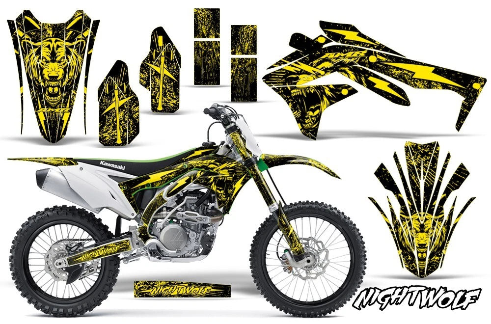 Graphic Stickers Decals for Kawasaki KXF450 (2016–2018)