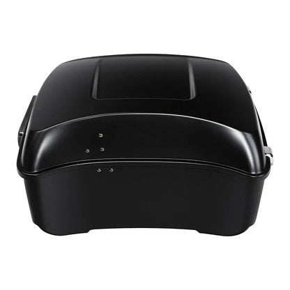 Matte Black Trunk Luggage Backrest Mount Rack for Harley Touring (2014–2026)