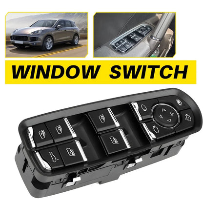 Driver Side Window Switch for Porsche Panamera Cayenne (2011–2018) 7PP959858AEDML H