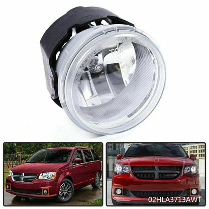 Front Fog Light Lamp for Dodge Grand Caravan (2011–2017) J-02HLA3713AWT, 5182022AA, CH2592146