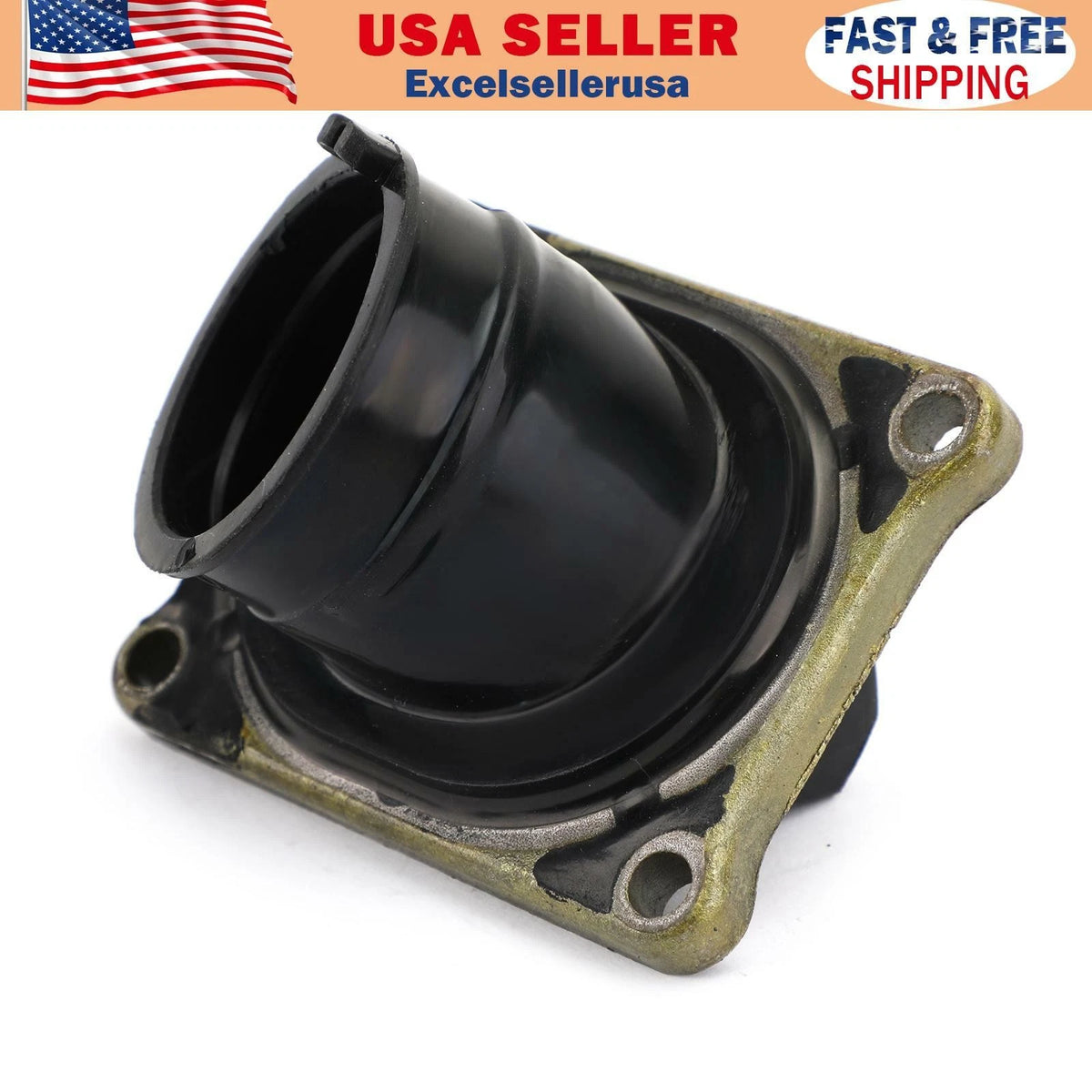 Carburetor Intake Boots for Honda CBR125R (1990–1995) 16221-KZ4-860, 16221-KZ4-700