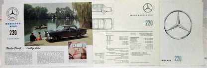 Sales Brochure for Mercedes-Benz 220 (1961)