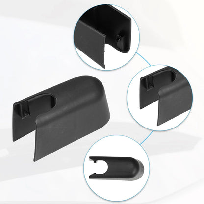 Wiper Arm Nut Cover Cap for Ford Edge (2015–2023) - Pack of 1 Black