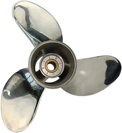 14 x 17 Stainless Steel Propeller for Suzuki Outboard DF AV 50-140HP