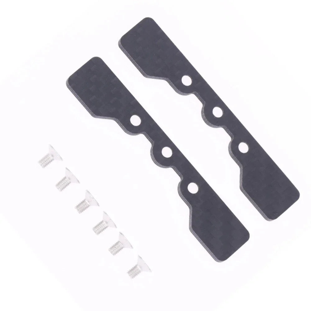 Carbon Fiber Lower Arm Stopper Plate for Tamiya TT02 (110)