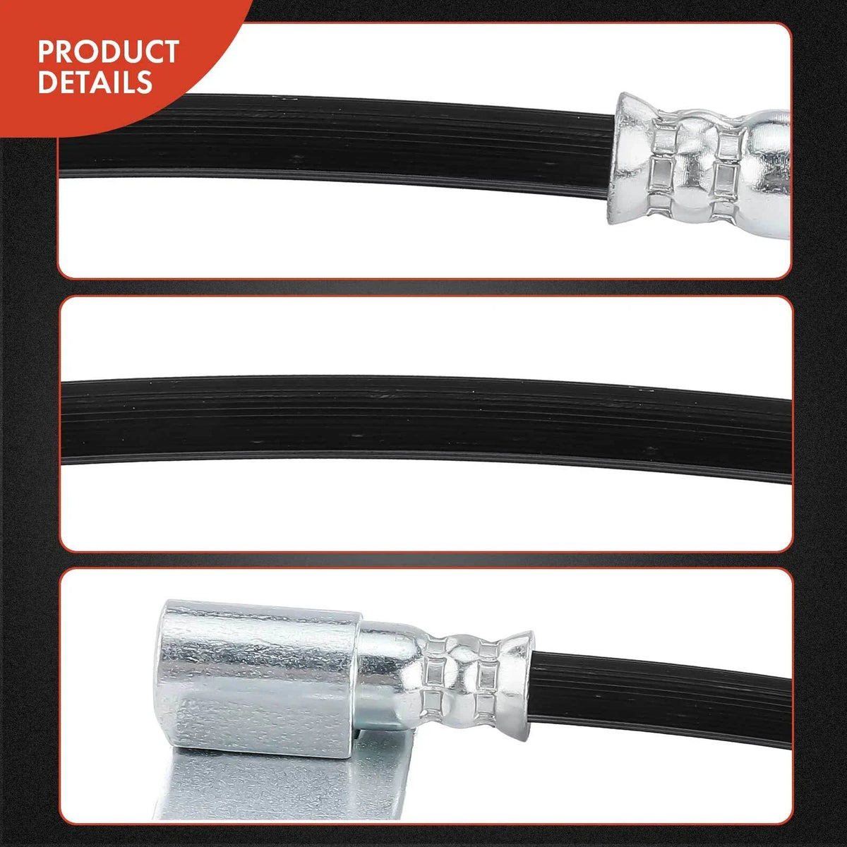 Rear Left Outer Brake Hydraulic Hose for Ford F-250 Super Duty (2005–2010)