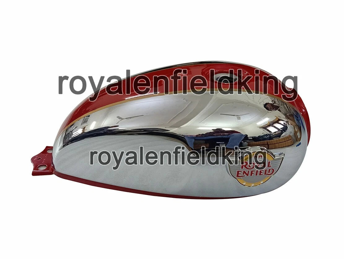 Royal Enfield Interceptor 650 Fuel Tank Red & Chrome (2019–2023)