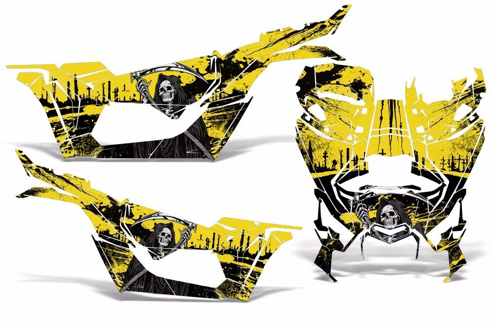 UTV Graphics Decals Stickers for Can-Am Maverick X3 XDS XRS 2DR (2016–2023)