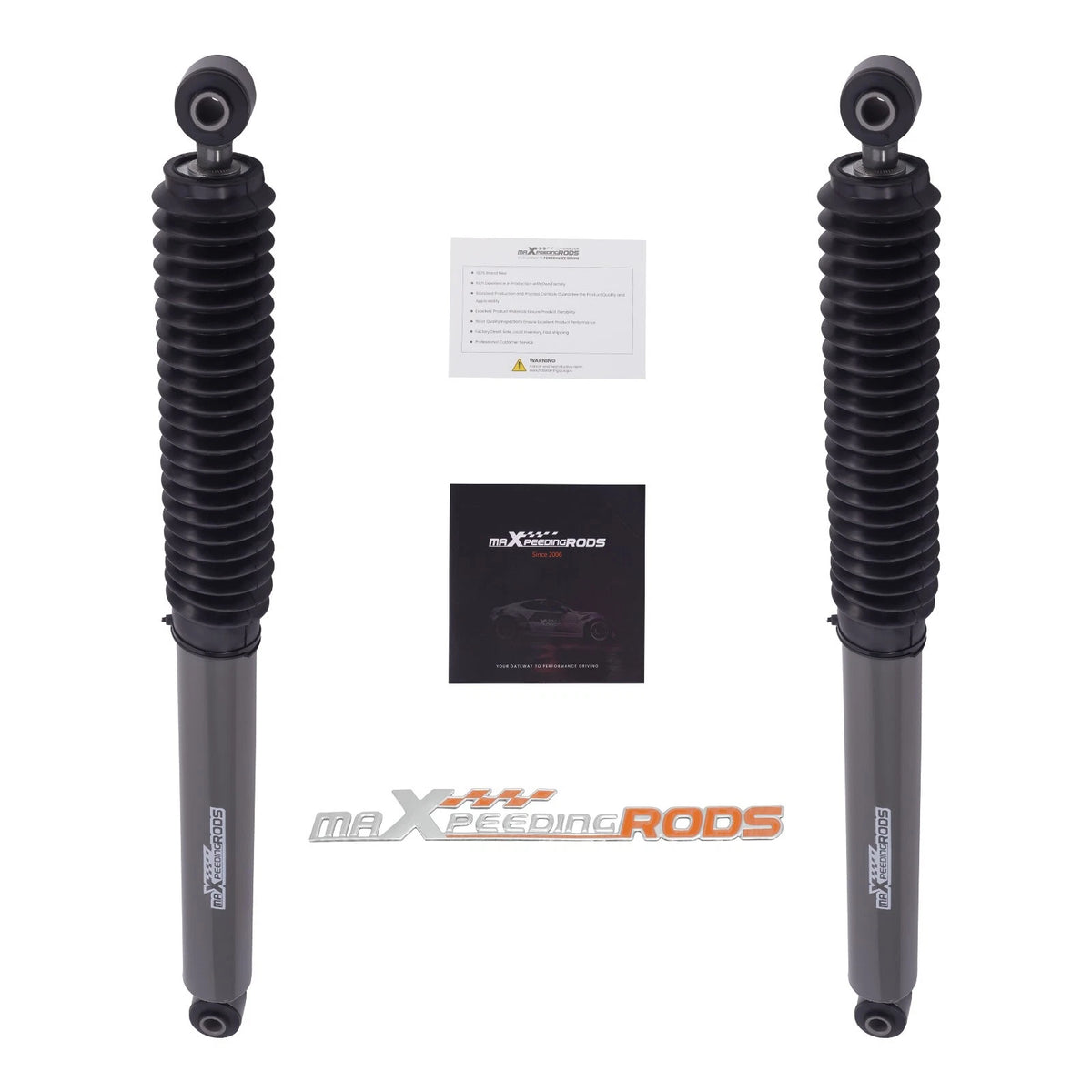 Pair of 0-3 Inch Rear Lift Shocks for Dodge RAM 2500 (2003–2013) PZXI2S