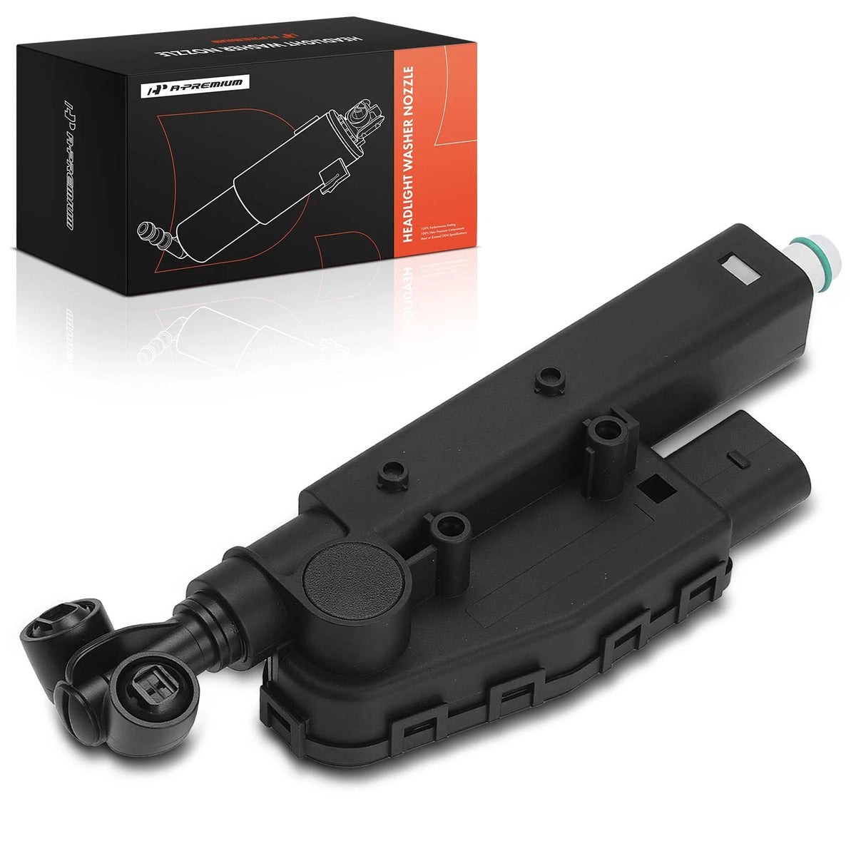 Front LH Headlight Washer Nozzle for Audi A8 Quattro (2005–2010) 4E0955965AA