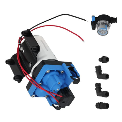 Water Pressure Diaphragm Pump 12V/24V 3.5GPM 55PSI for RV Marine Yacht